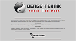 Desktop Screenshot of dengeteknik.com